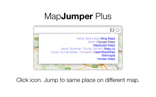 MapJumper Plus  from Chrome web store to be run with OffiDocs Chromium online