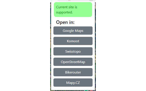 Map Position Transfer  from Chrome web store to be run with OffiDocs Chromium online