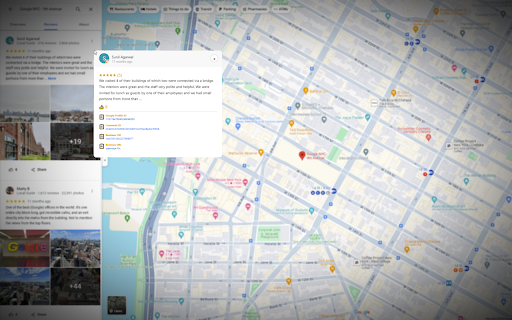 Maps Business Detail  from Chrome web store to be run with OffiDocs Chromium online