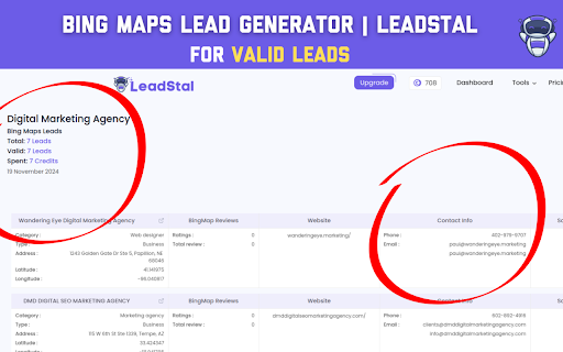 Maps Scraper | Leads Extractor by LeadStal  from Chrome web store to be run with OffiDocs Chromium online
