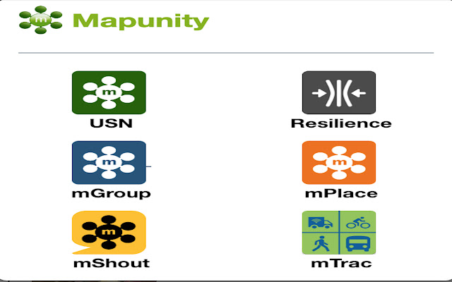 Mapunity BE từ cửa hàng Chrome trực tuyến sẽ được chạy với OffiDocs Chrome trực tuyến