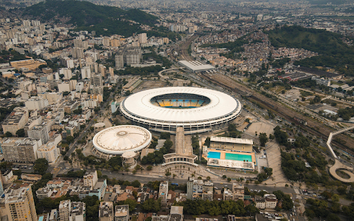 Maracana Stadium in Rio de Janeiro  from Chrome web store to be run with OffiDocs Chromium online