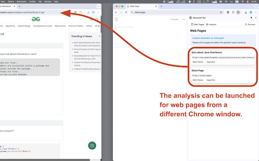 Marauder Bot  from Chrome web store to be run with OffiDocs Chromium online