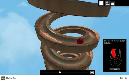 Marble Run Game Build your own 3D marble track with creativity!  from Chrome web store to be run with OffiDocs Chromium online