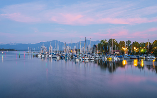 Marina and sunset  from Chrome web store to be run with OffiDocs Chromium online