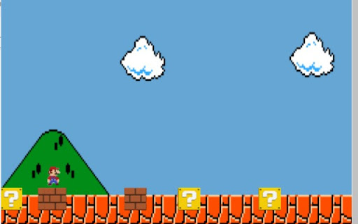 Mario Jump Game  from Chrome web store to be run with OffiDocs Chromium online