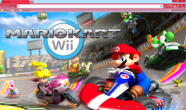 Mario kart 1280x800  from Chrome web store to be run with OffiDocs Chromium online