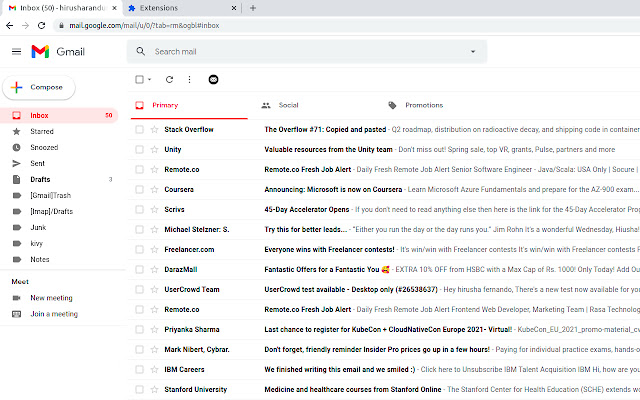 Mark All as Read  from Chrome web store to be run with OffiDocs Chromium online