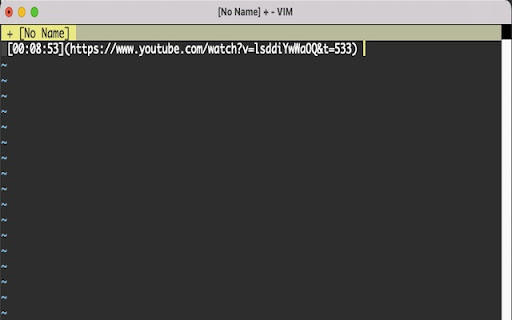 Markdown Timestamp from Videos  from Chrome web store to be run with OffiDocs Chromium online