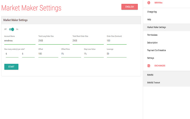 Market Maker 4 BitMex  from Chrome web store to be run with OffiDocs Chromium online