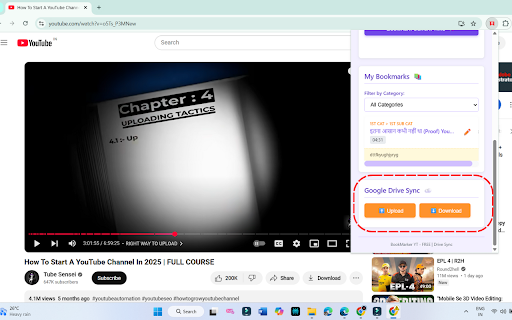 MarkTube A FREE YT BookMarker + Notes with sync anywhere  from Chrome web store to be run with OffiDocs Chromium online