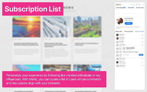 Markz  from Chrome web store to be run with OffiDocs Chromium online