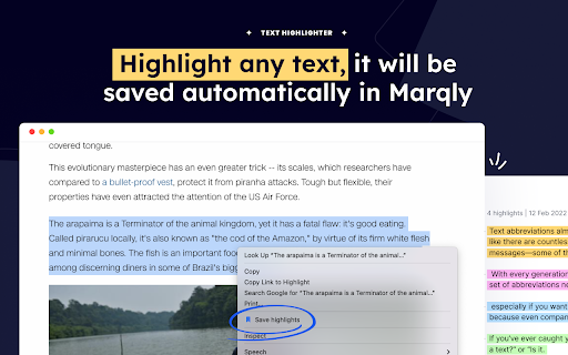 Marqly All in one bookmark manager  from Chrome web store to be run with OffiDocs Chromium online