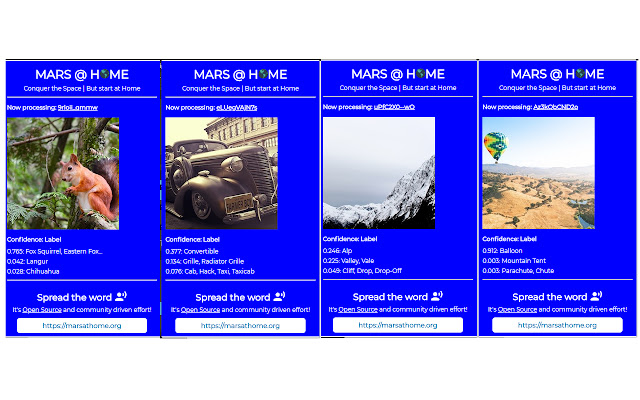 Mars@Home Image Labeling using AI  from Chrome web store to be run with OffiDocs Chromium online