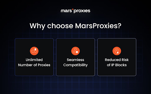 MarsProxies Proxy Extension  from Chrome web store to be run with OffiDocs Chromium online