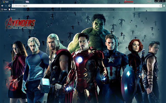 Chrome 网上商店的 Marvel Avenger: Age of Ultron 将通过 OffiDocs Chromium 在线运行