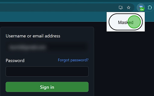 Maskerade Blur your login details from Chrome web store to be run with OffiDocs Chromium online Maskerade Blur your login details from Chrome web store to be run with OffiDocs Chromium online