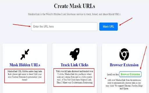 Mask Url Link  from Chrome web store to be run with OffiDocs Chromium online