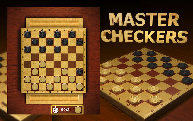 Master Checkers 3D uit de Chrome-webwinkel om te worden uitgevoerd met OffiDocs Chromium online