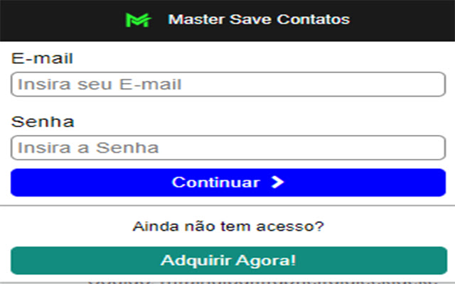 Master Save Contacts  from Chrome web store to be run with OffiDocs Chromium online
