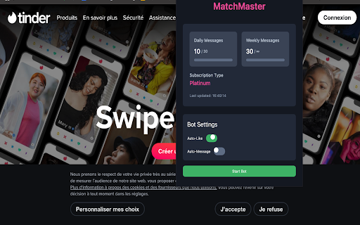 MatchMaster Pro  from Chrome web store to be run with OffiDocs Chromium online