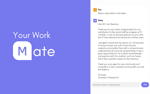 Mate.AI from Chrome web store to be run with OffiDocs Chromium online Mate.AI from Chrome web store to be run with OffiDocs Chromium online