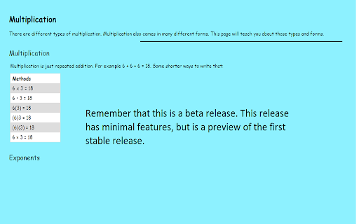 Math (Beta Release)  from Chrome web store to be run with OffiDocs Chromium online