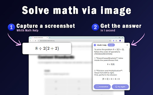 Math Help  from Chrome web store to be run with OffiDocs Chromium online