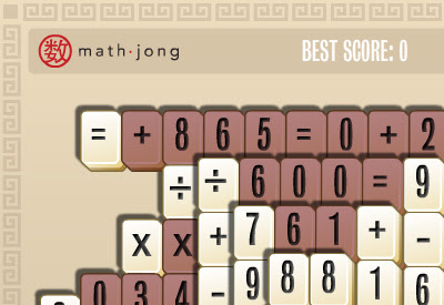 Math Mahjong  from Chrome web store to be run with OffiDocs Chromium online