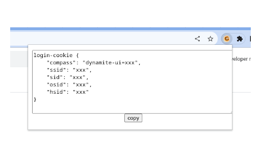 Matrix GChat Bridge Login Cookie Generator  from Chrome web store to be run with OffiDocs Chromium online