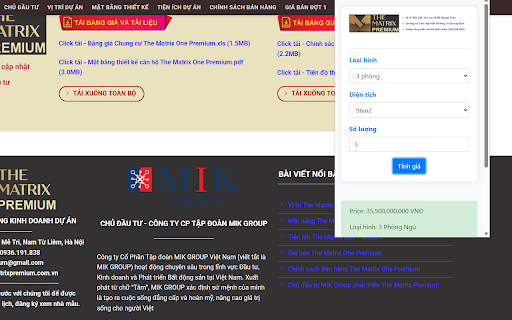Matrix One Premium  from Chrome web store to be run with OffiDocs Chromium online