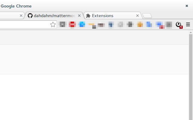 mattermost chrome badge  from Chrome web store to be run with OffiDocs Chromium online