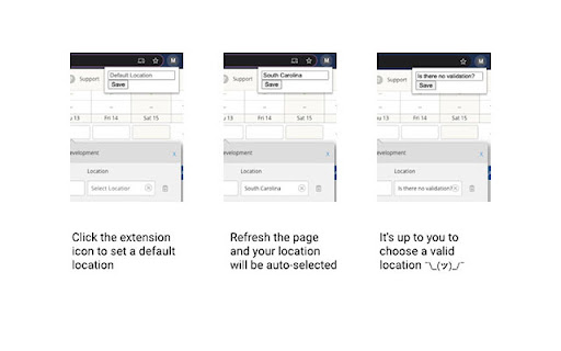 Mavenlink Location Selector  from Chrome web store to be run with OffiDocs Chromium online