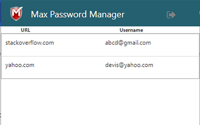 Max Password Manager  from Chrome web store to be run with OffiDocs Chromium online