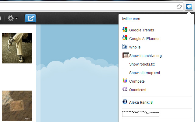 Max Site Info  from Chrome web store to be run with OffiDocs Chromium online