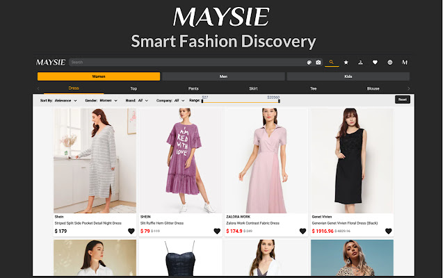 Maysie da Chrome Web Store será executada com OffiDocs Chromium online