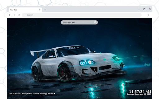 Mazda Rx7 White Live Wallpaper  from Chrome web store to be run with OffiDocs Chromium online