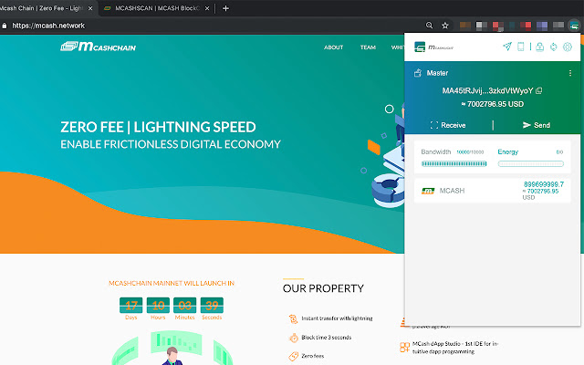 McashLight  from Chrome web store to be run with OffiDocs Chromium online