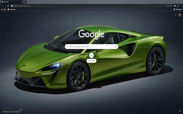 McLaren Artura Wallpaper Theme  from Chrome web store to be run with OffiDocs Chromium online