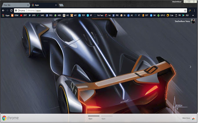 Спортивный автомобиль McLaren GT PS4 из интернет-магазина Chrome будет работать с онлайн-версией OffiDocs Chromium
