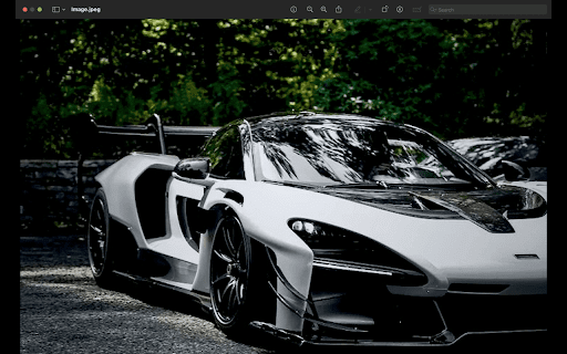 Mclaren Senna  from Chrome web store to be run with OffiDocs Chromium online