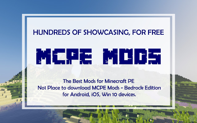 MCPEBox.Com Minecraft PE Mods Bedrock dal negozio web di Chrome per essere eseguito con OffiDocs Chromium online