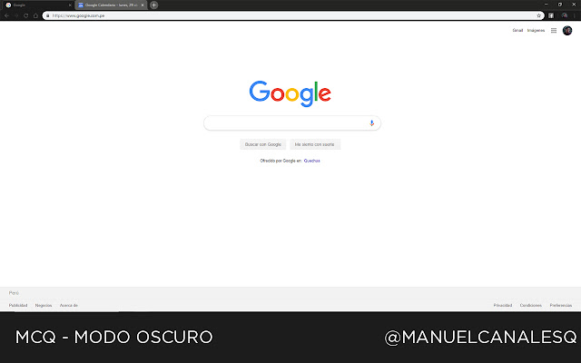 MCQ Modo Oscuro  from Chrome web store to be run with OffiDocs Chromium online
