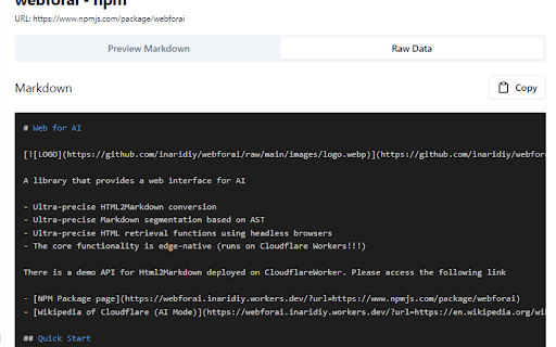 MDify  from Chrome web store to be run with OffiDocs Chromium online