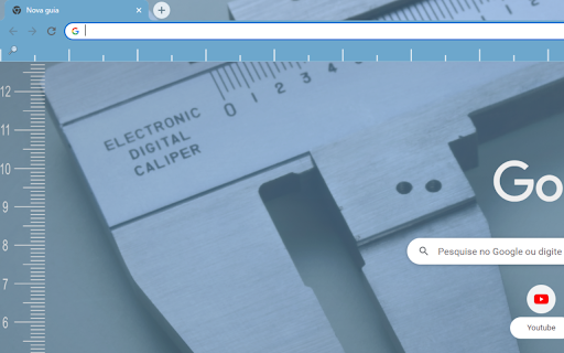 Measure theme  from Chrome web store to be run with OffiDocs Chromium online