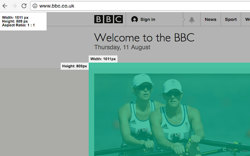 Measuring Box  from Chrome web store to be run with OffiDocs Chromium online