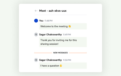 Meaty Meets  from Chrome web store to be run with OffiDocs Chromium online