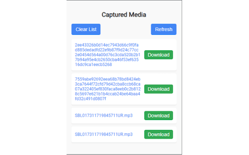 Media Capture Extension  from Chrome web store to be run with OffiDocs Chromium online
