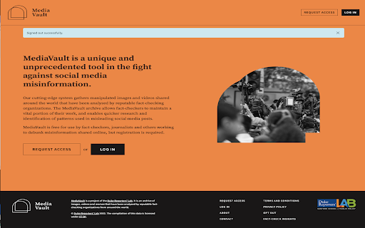 MediaVault  from Chrome web store to be run with OffiDocs Chromium online