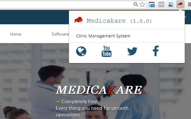 Medicakare  from Chrome web store to be run with OffiDocs Chromium online